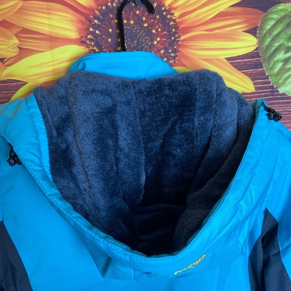 🎉ON SALE🎉⚡️Wantdo Womens Waterproof Winter Warm Coat/ Hood Rain Coat Fleeced⚡️ - Picture 4 of 6